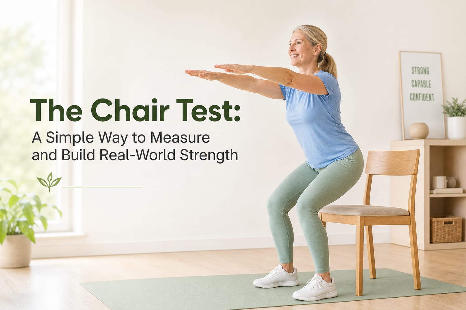 The Chair Test: A Simple Way to Measure and Build Real-World Strength