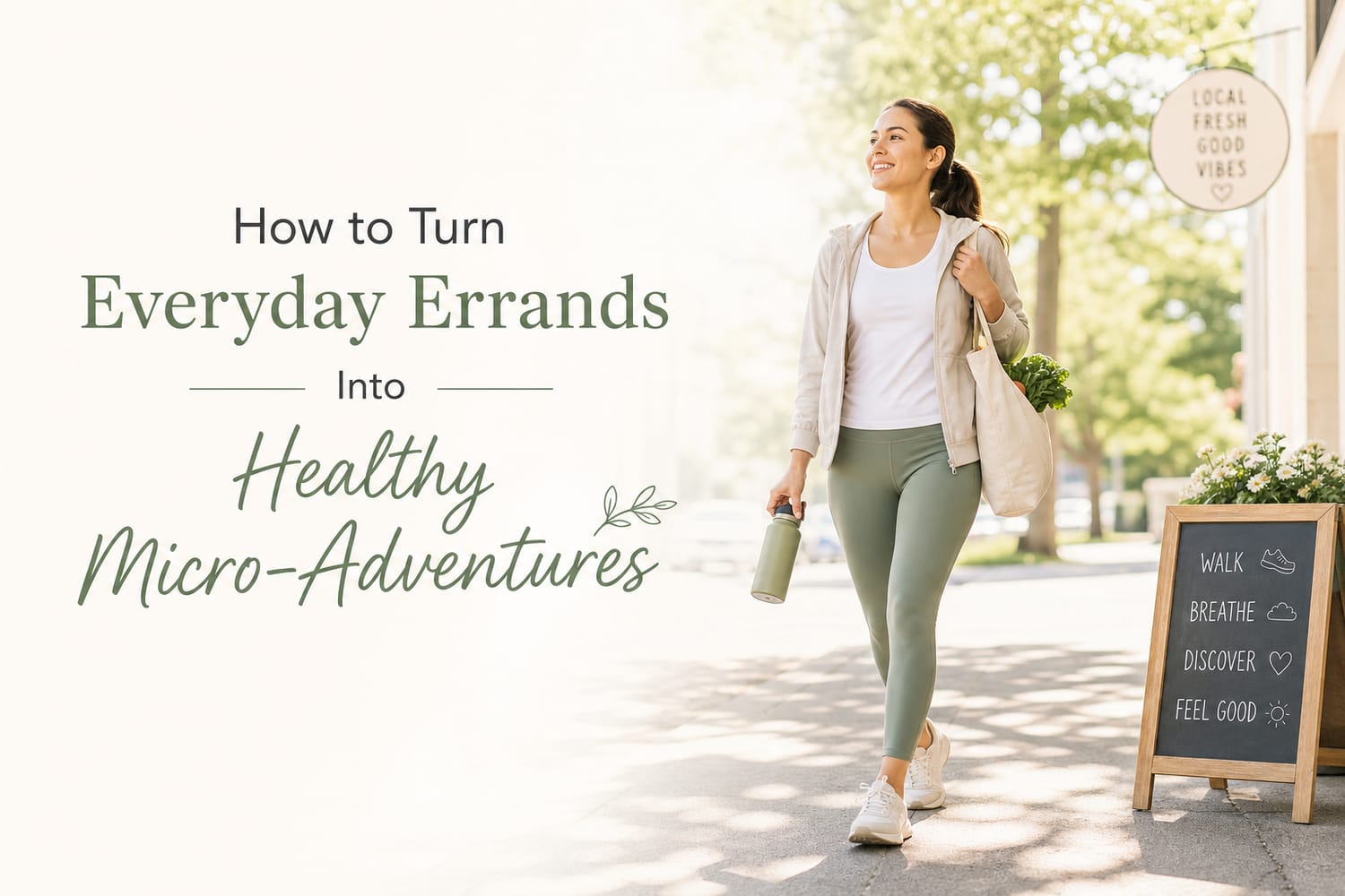 How to Turn Everyday Errands Into Healthy Micro-Adventures