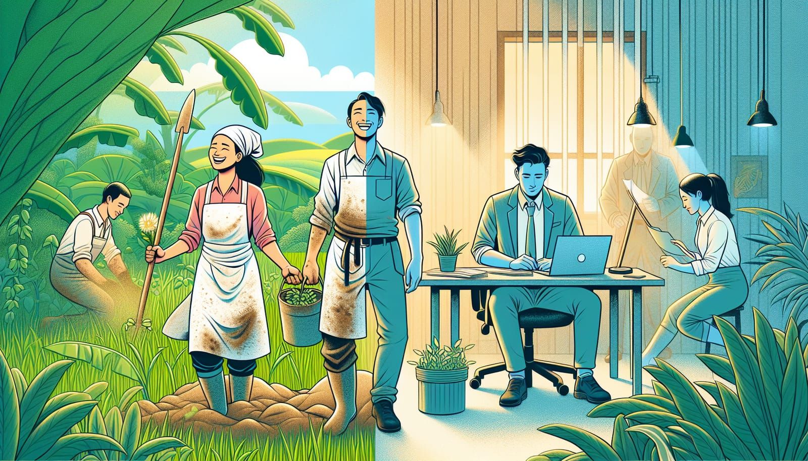 Why Farmers and Gardeners Often Outlive Office Workers