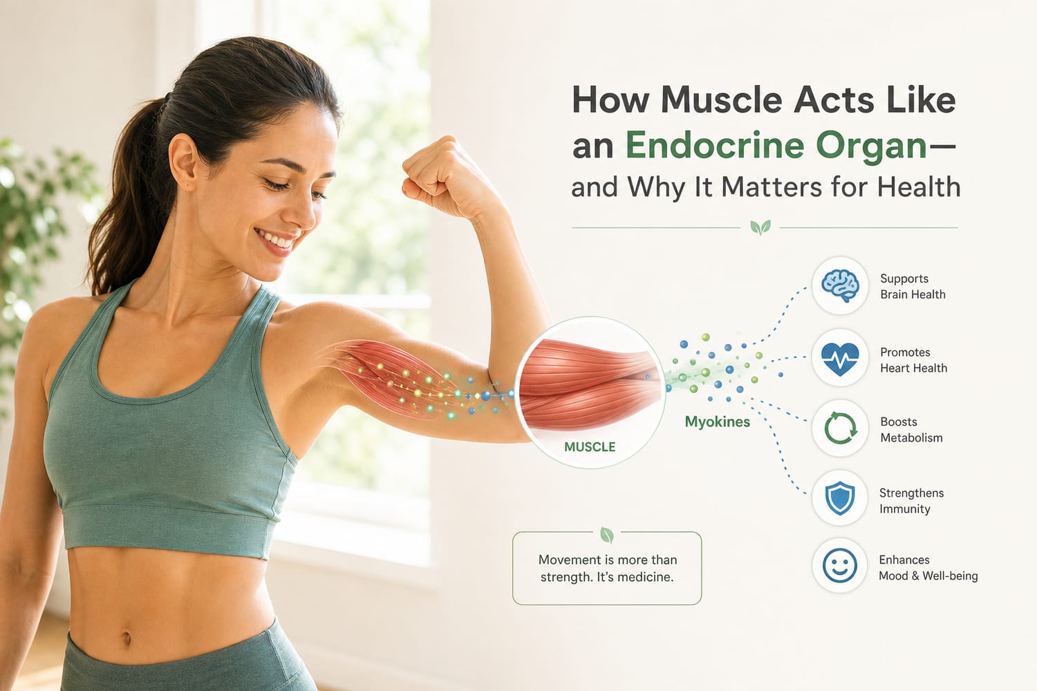 How Muscle Acts Like an Endocrine Organ—and Why It Matters for Health
