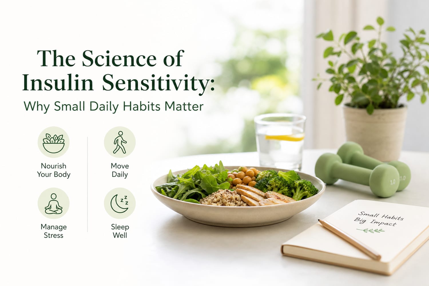 The Science of Insulin Sensitivity: Why Small Daily Habits Matter
