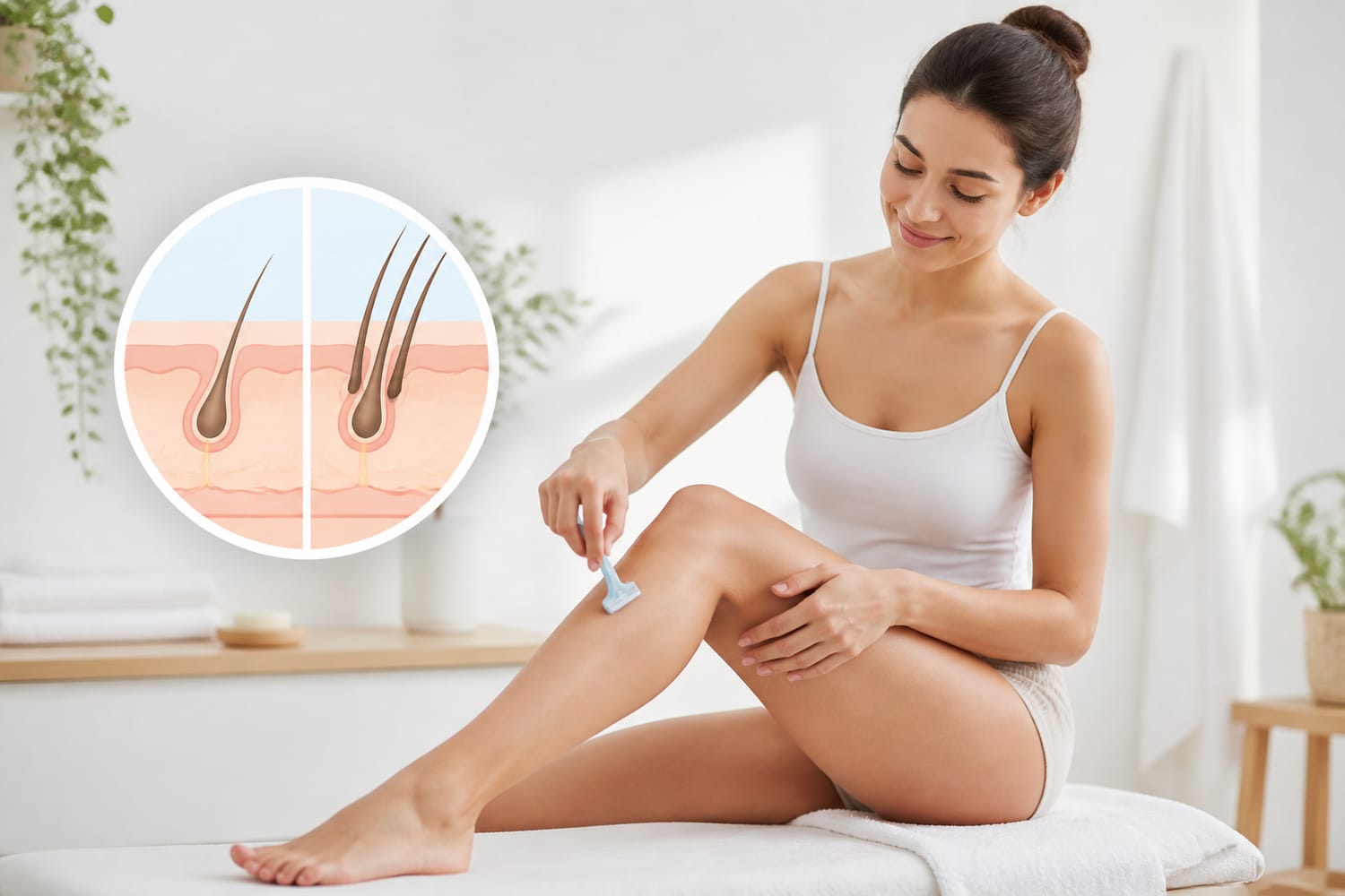 Does Shaving Make Hair Grow Back Thicker? What Actually Happens