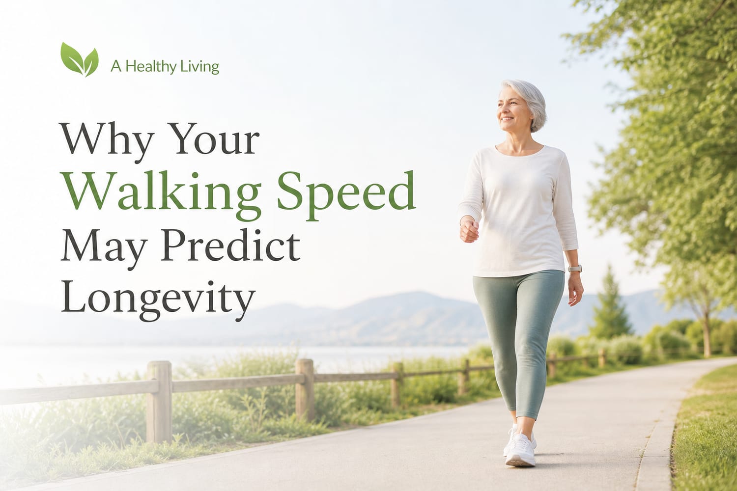 Why Your Walking Speed May Predict Longevity